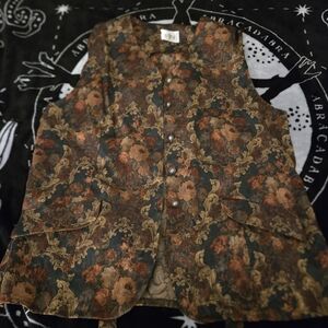 Jessica - Elegant Floral Vest